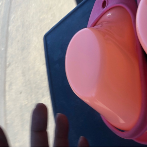 Crocs Isabella Flat Women Pink Slip On Shoes Size W7 - Picture 7 of 12